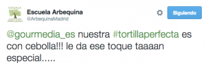escuela hosteleria social media