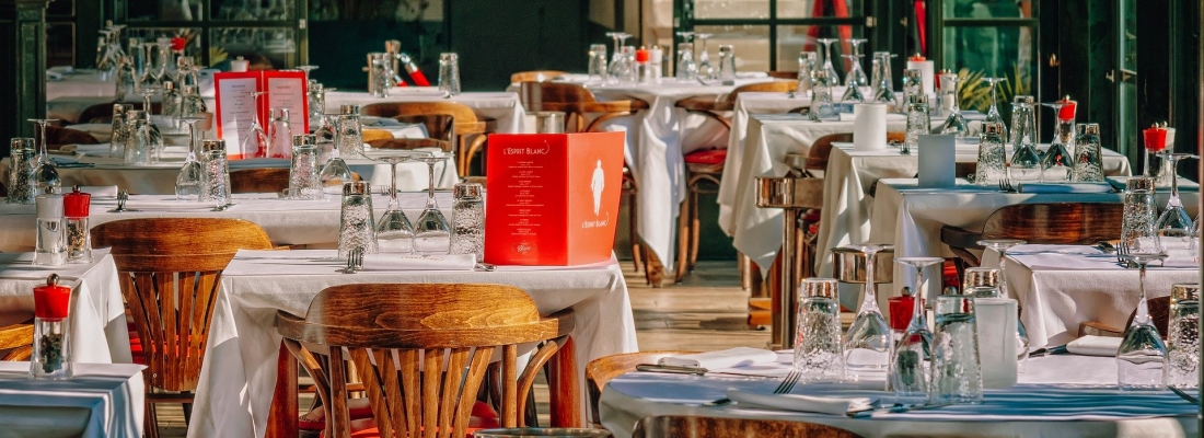 Mesas del restaurante
